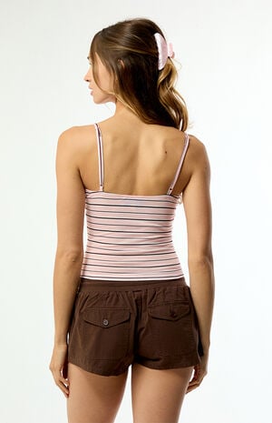 Kaylie Crossover V-Neck Tank Top image number 4