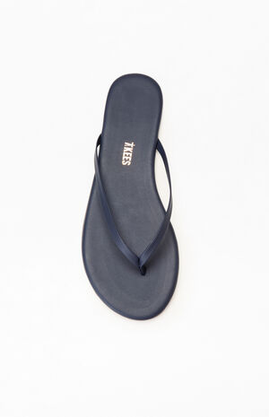 Women's Navy Liners Sandals image number 5