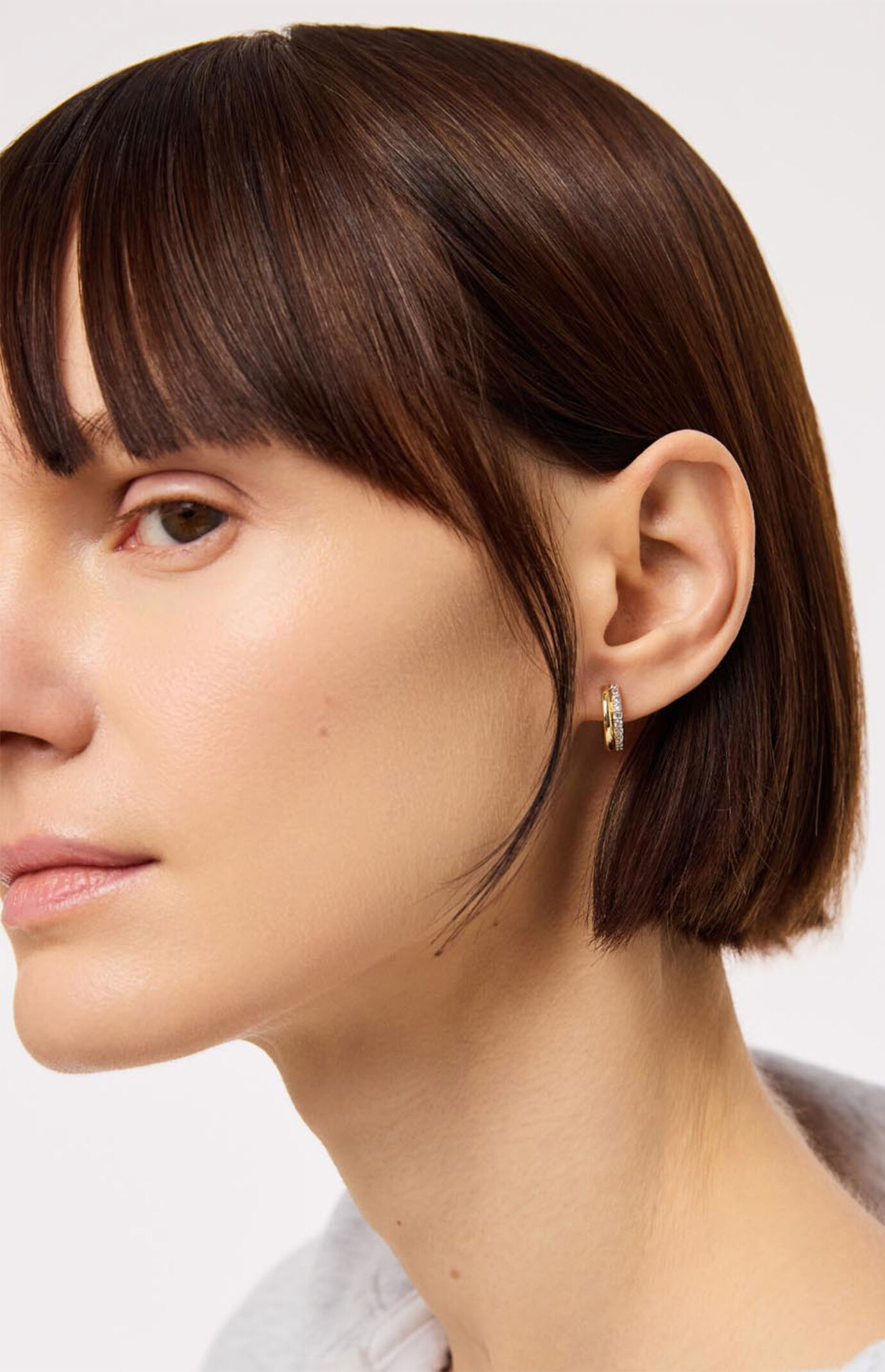 Ana Luisa Huggie Earrings - Asher P