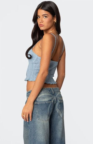 Lacey Knit Tank Top image number 4