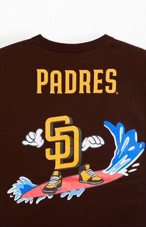 Padres Surfer Cartoon T-Shirt image number 4