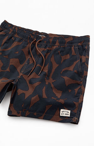 Floral Everyday Stretch Hybrid 5.5" Swim Trunks image number 4