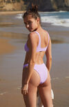 Purple Jaye Cropped Bikini Top Purple Jaye Cropped Bikini Top image number null