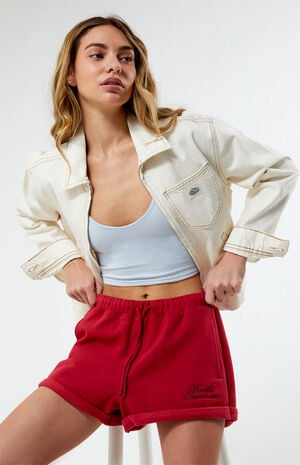 Pacific Sunwear Rolled Sweat Shorts image number 1