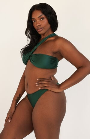 Frankie Asymmetrical Bandeau Bikini Top image number 6