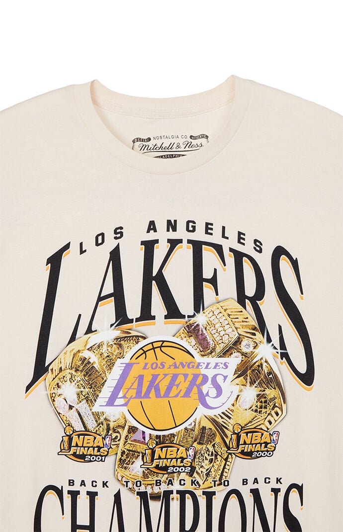 Mitchell & Ness LA Lakers Champions T-Shirt | PacSun Mitchell & Ness LA Lakers Champions T-Shirt | PacSun