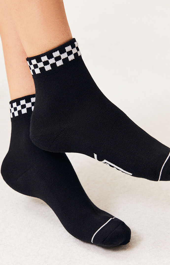 vans black crew socks