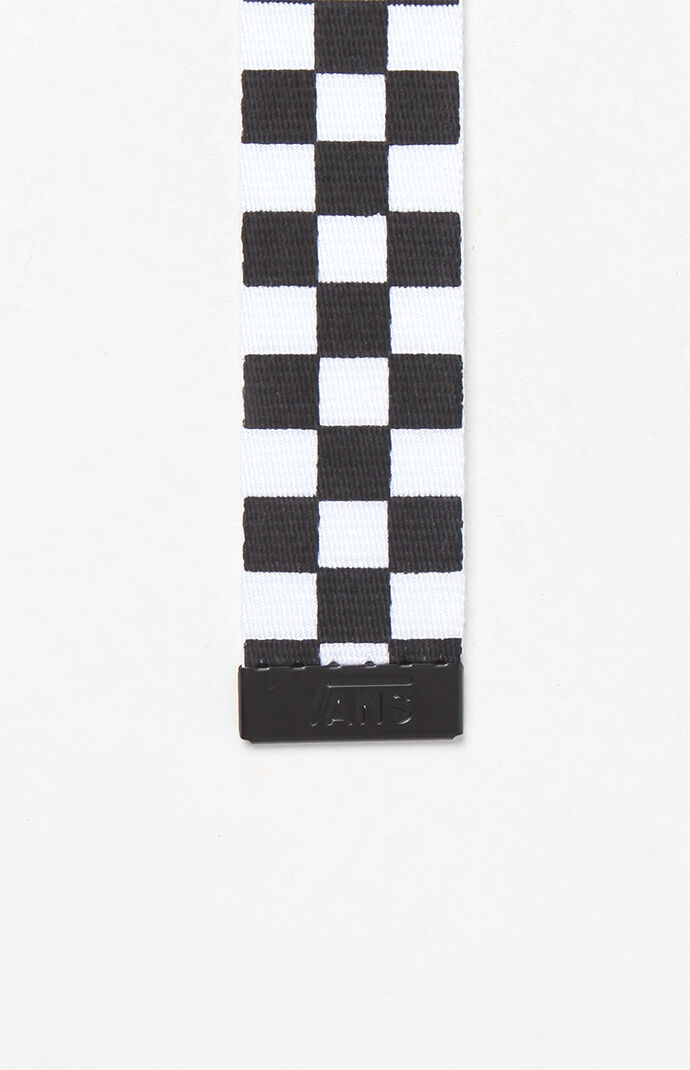 checkered belt vans