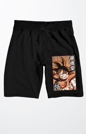 Dragon Ball Z Goku Attack Anime Sweat Shorts image number 1