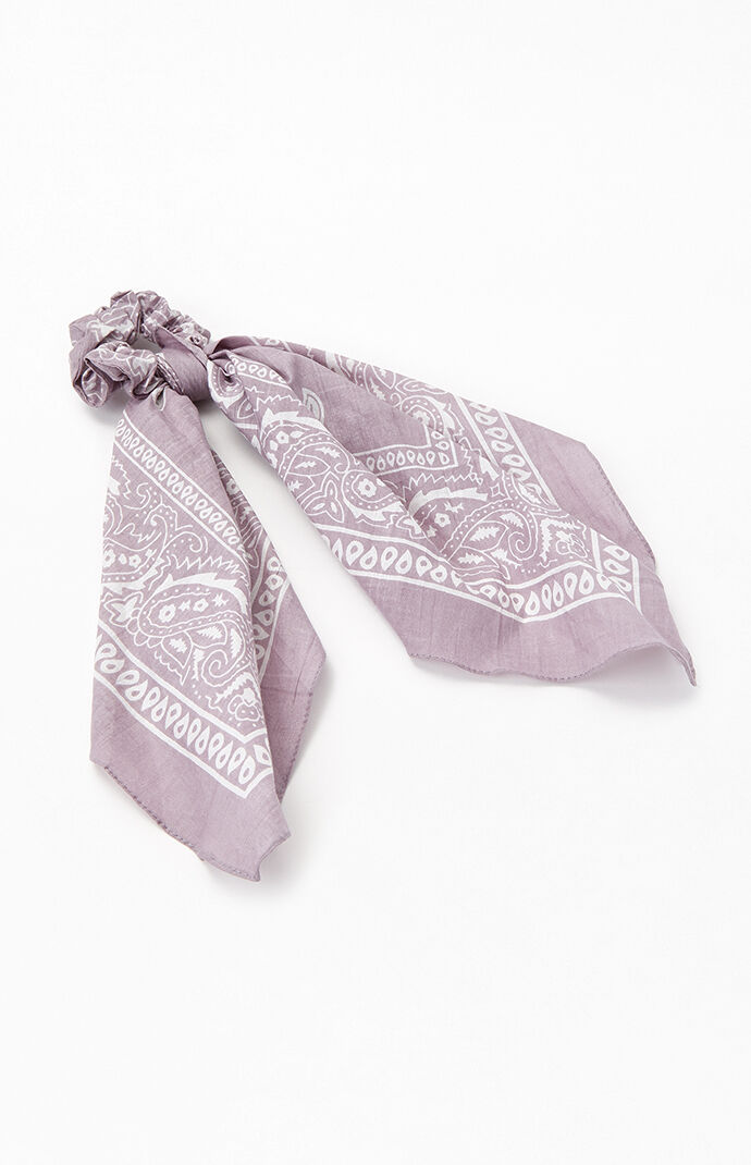 Flowy Bandana Scrunchie