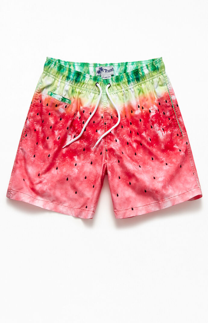 Watermelon 17" Swim Trunks