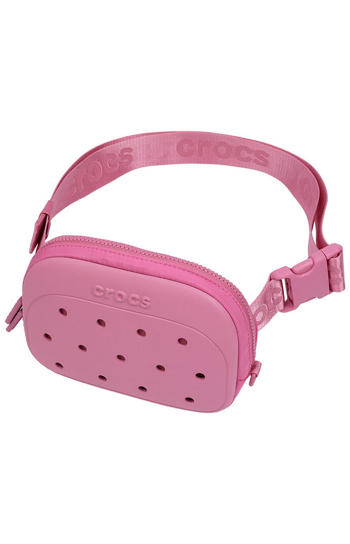Crocs Pink Classic Belt Bag