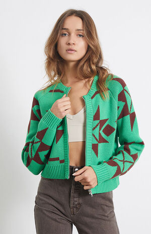 Harvest Knit Zip Sweater image number 1