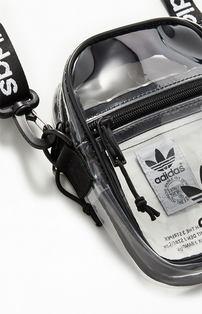 Adidas Black Clear Festival Crossbody Bag Pacsun