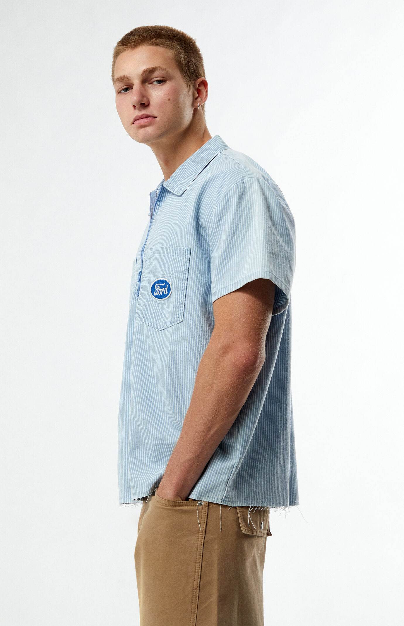 FORD Quarter Zip Shirt | PacSun