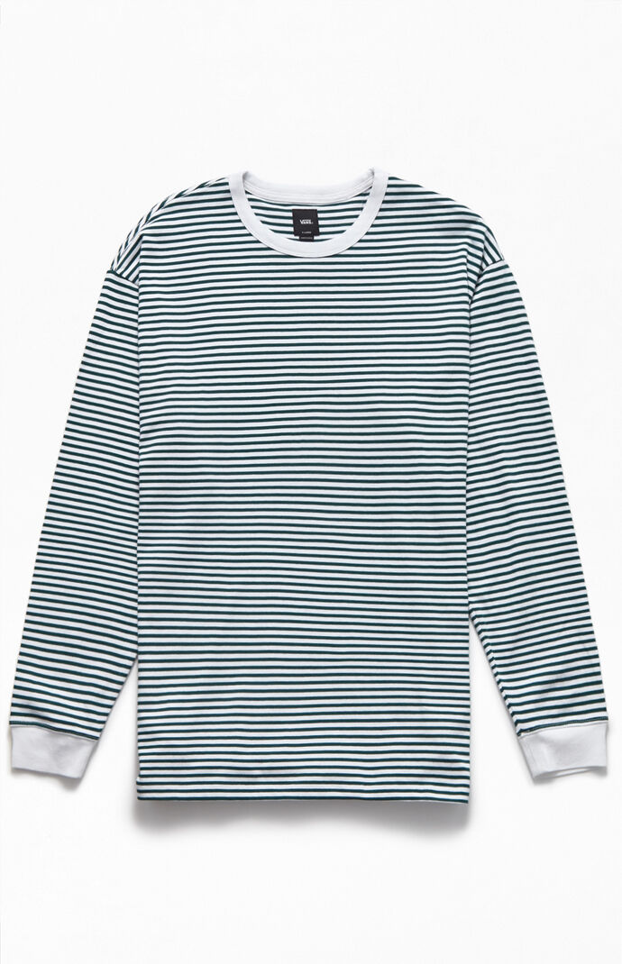 vans striped long sleeve