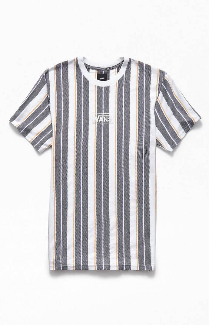 Vans maxwell striped t shirt sales