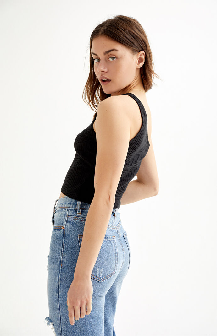 Asymmetrical Knit Top