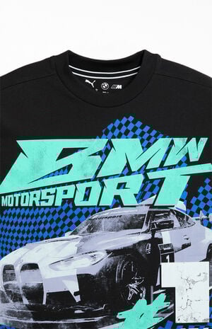 BMW Black Motorsport T-Shirt image number 2