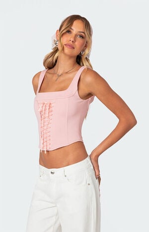 Ballet Baby Lace Up Corset image number 3