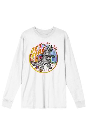 Godzilla Jet Fire Long Sleeve T-Shirt image number 1