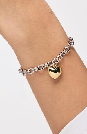 Lev Two-Tone Chain Bracelet image number 4