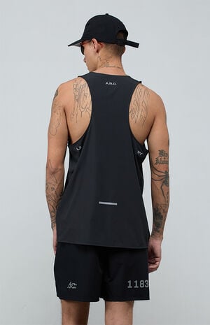 Black Active Perforated&nbsp;Tank Top image number 5