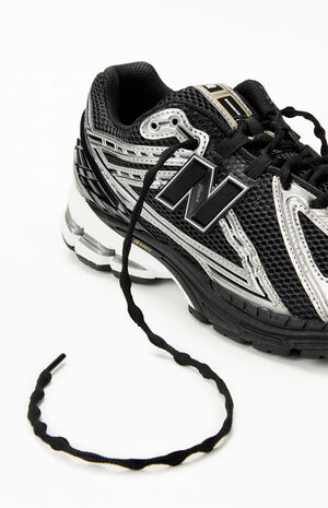 Black & Silver Metallic 1906R Shoes image number 7