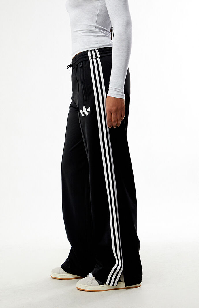 adidas Black Firebird Loose Track Pants | PacSun