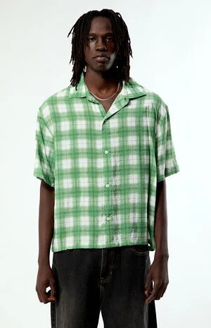 Green Plaid Hanson Short Sleeve Shirt image number 1