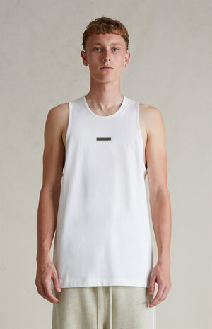 Bright White Tank Top image number 2