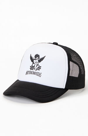 Angel Logo Trucker Hat image number 4