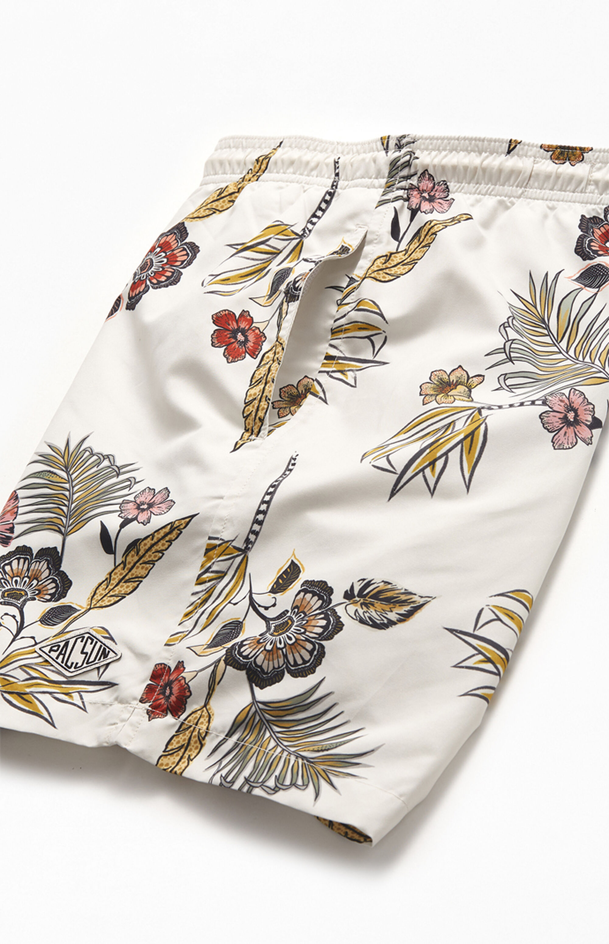 pacsun pink swim trunks
