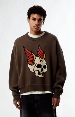 Skull Knit Sweater