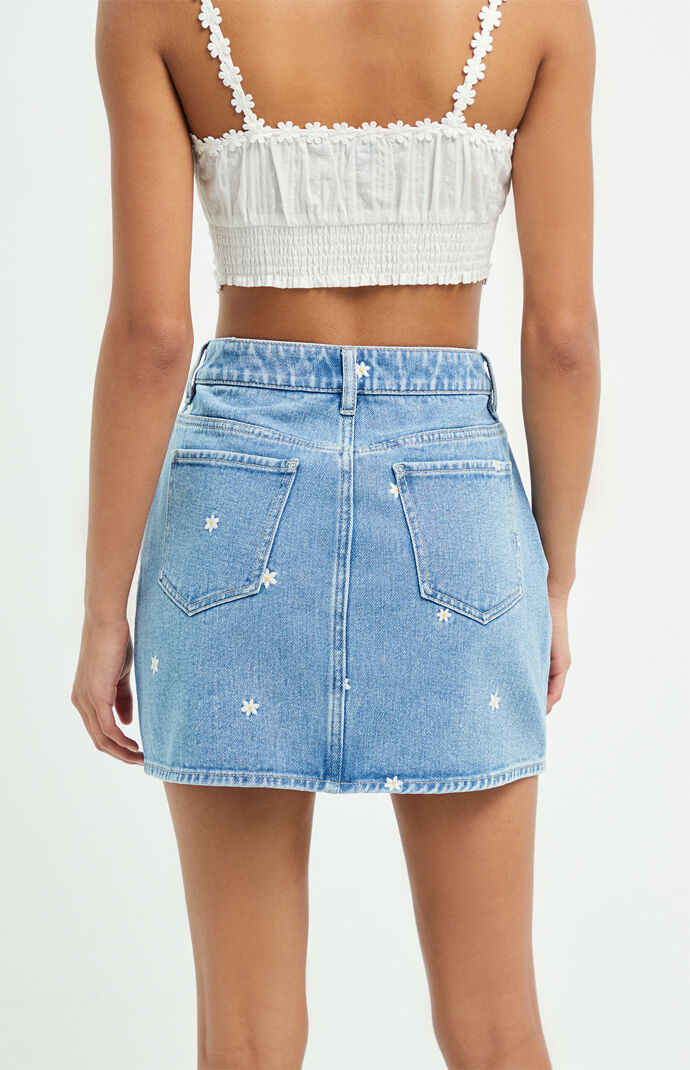Raining Daisies High Waisted Skirt