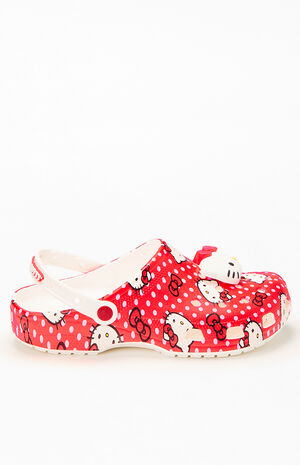 Hello Kitty Red Classic Clogs image number 1