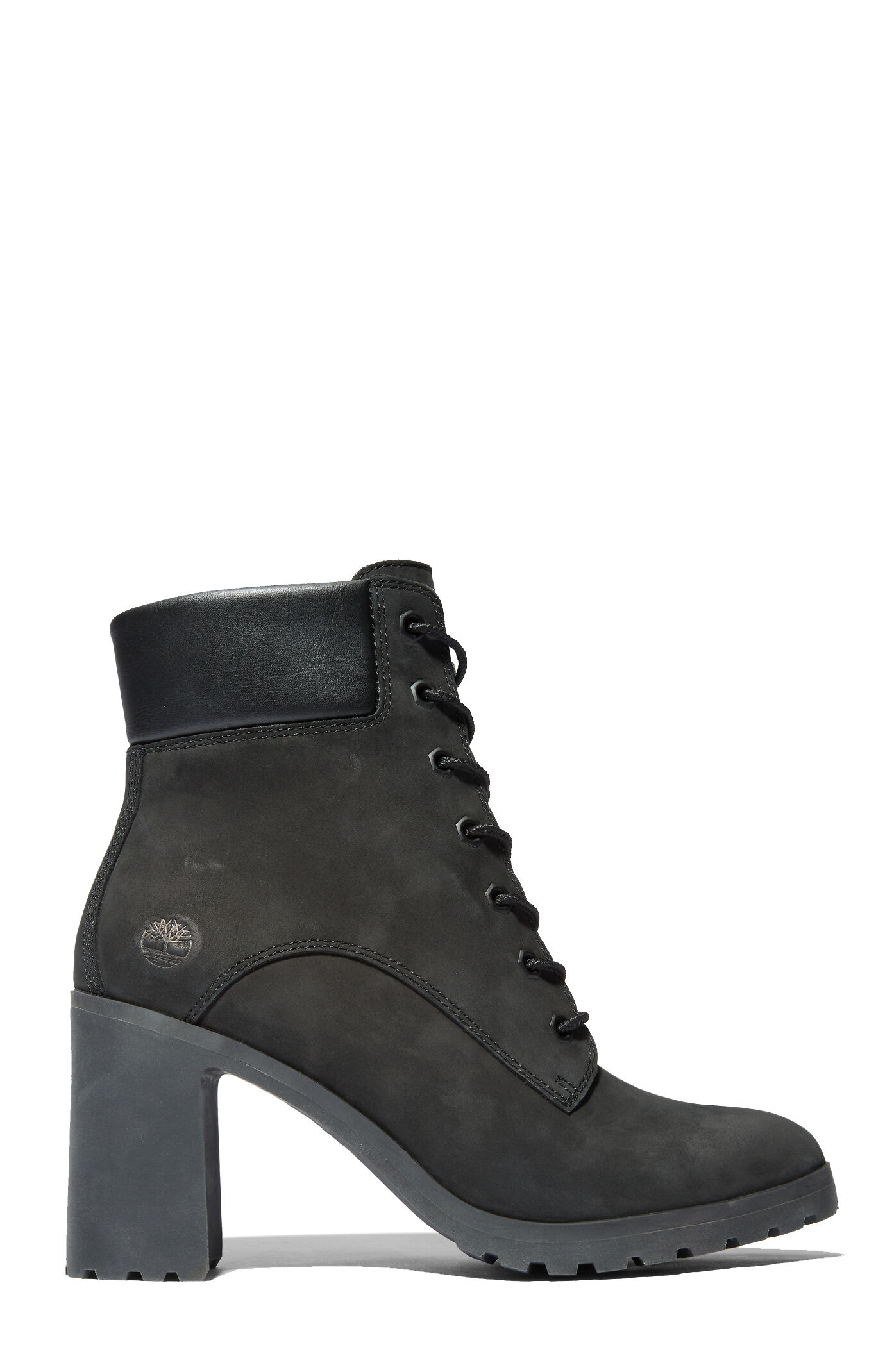 Timberland Women's Black Allington Mid Lace-Up Boots