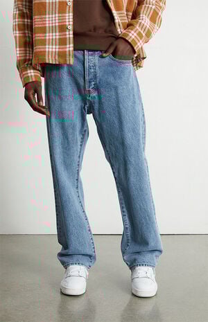 Medium Wash Straight Jeans image number 2