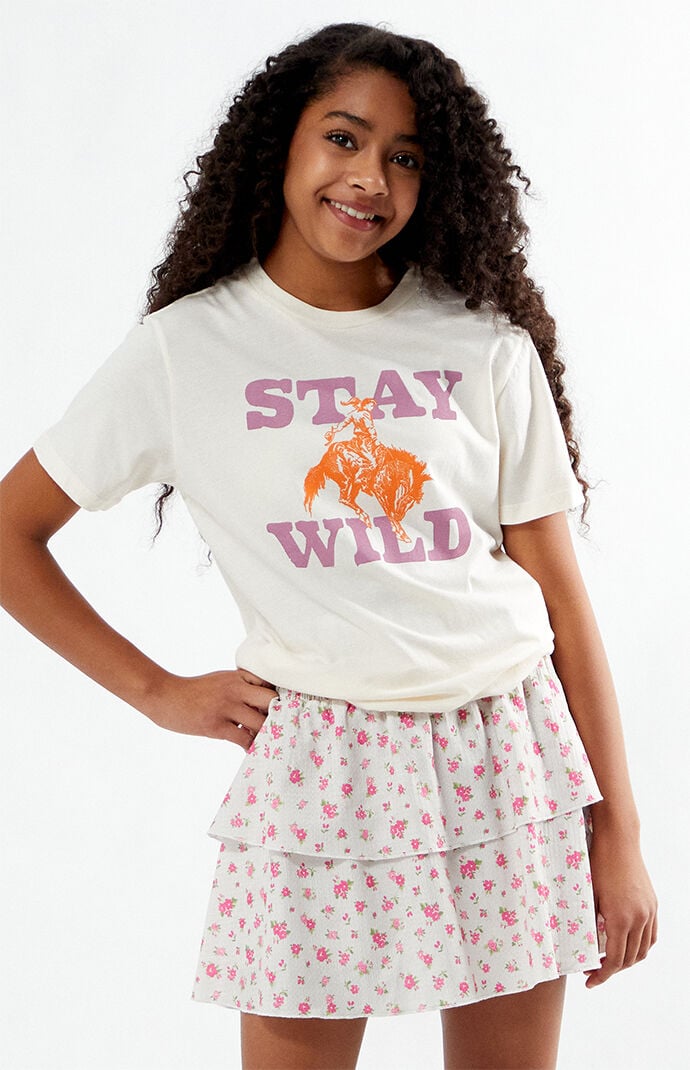 Pacsun Kids Stay Wild Cowboy T-Shirt