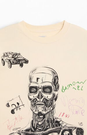 Skull Doodle T-Shirt image number 4