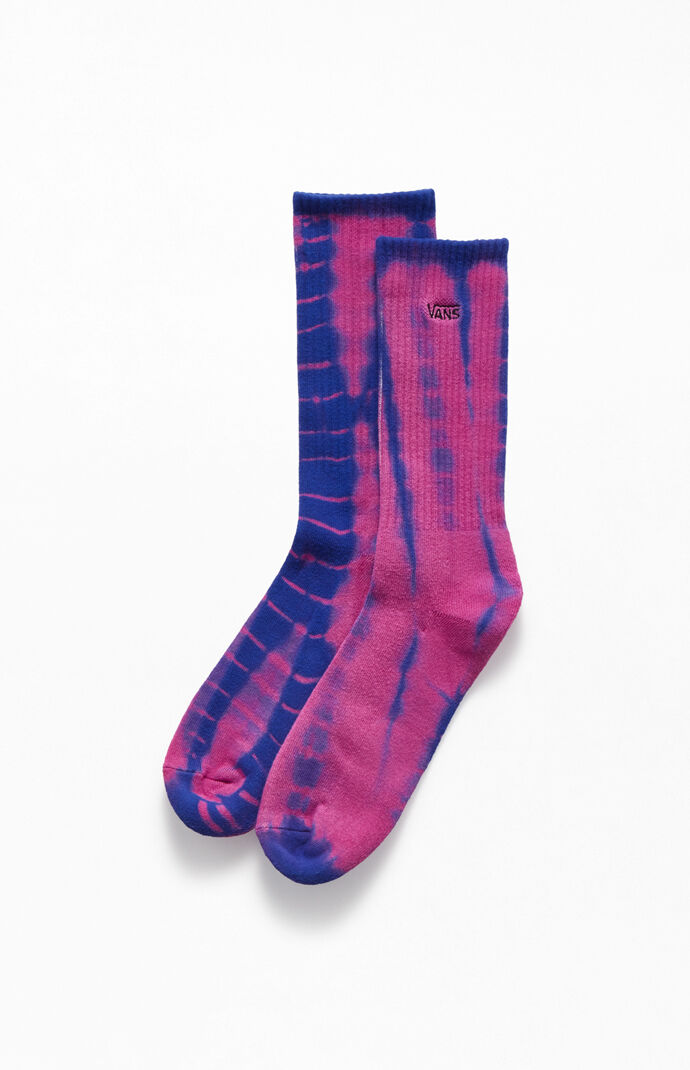 Tie-Dyed Crew Socks