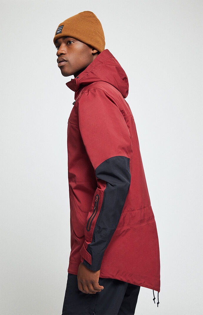 Red M-51 3-Layer Fishtail Snow Jacket
