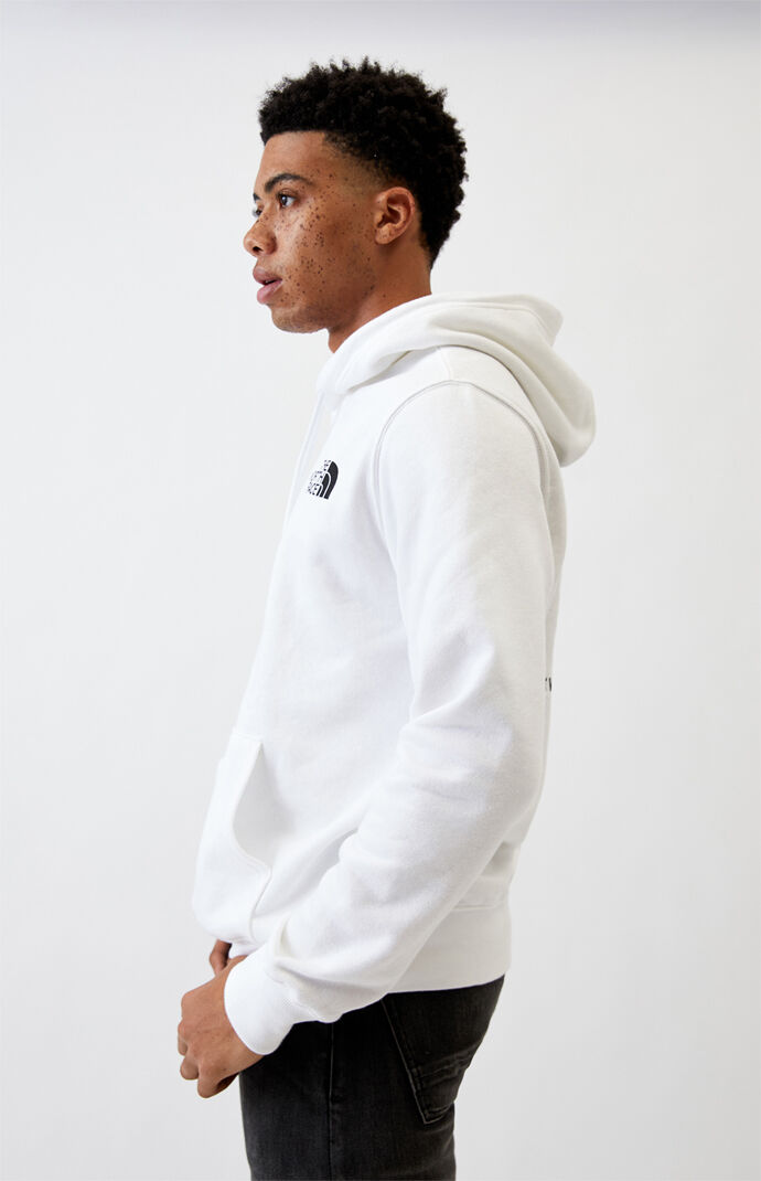 White Red Box Hoodie