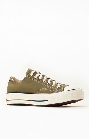 Recycled Chuck 70 OX Low Olive Shoes image number 1