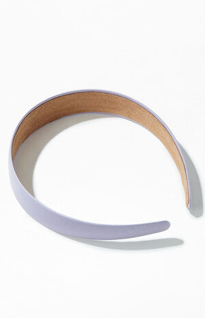 Lilac Satin Headband image number 1