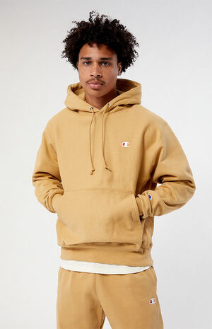 Mini C Reverse Weave Pullover Hoodie