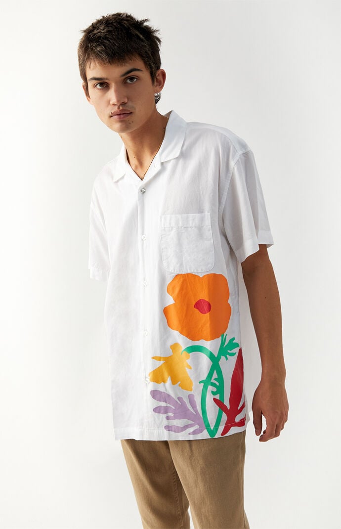 Nico Woven Button Up Shirt
