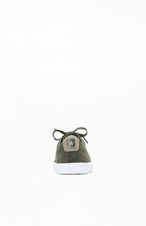 Olive One Star Pro Suede Shoes image number 3