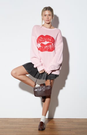 Kiss Star Oversized Sweater image number 2