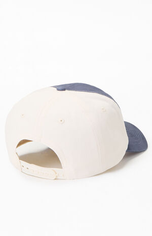 x Pacsun Barcelona Gray Panel Snapback Hat image number 2